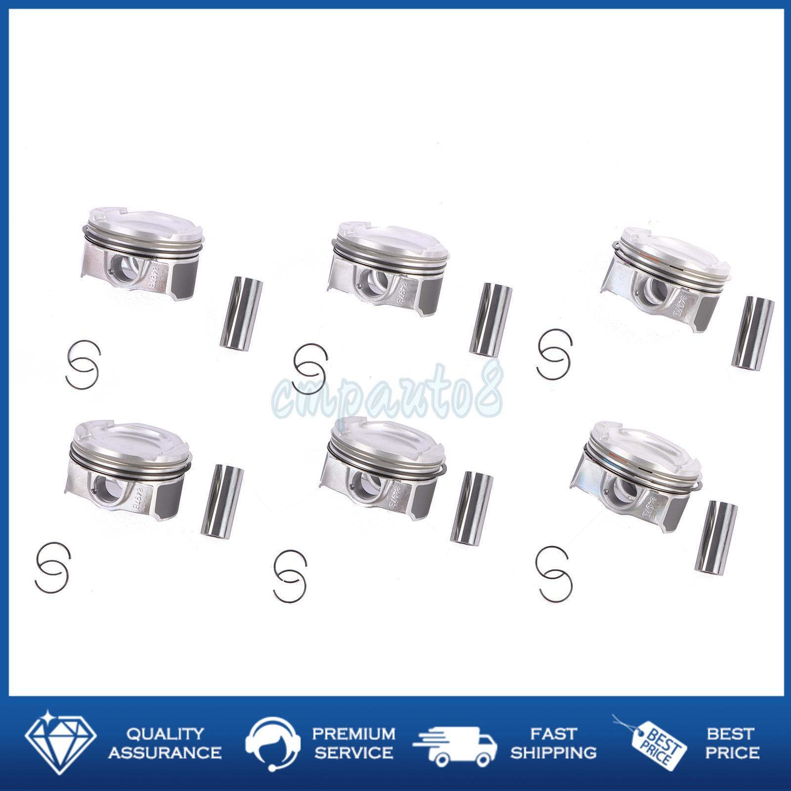 N54B30 ¦µ84mm Pistons w/ Rings Kit for BMW E88 E91 E92 E60 F01 E71 E89 135i 3L L6