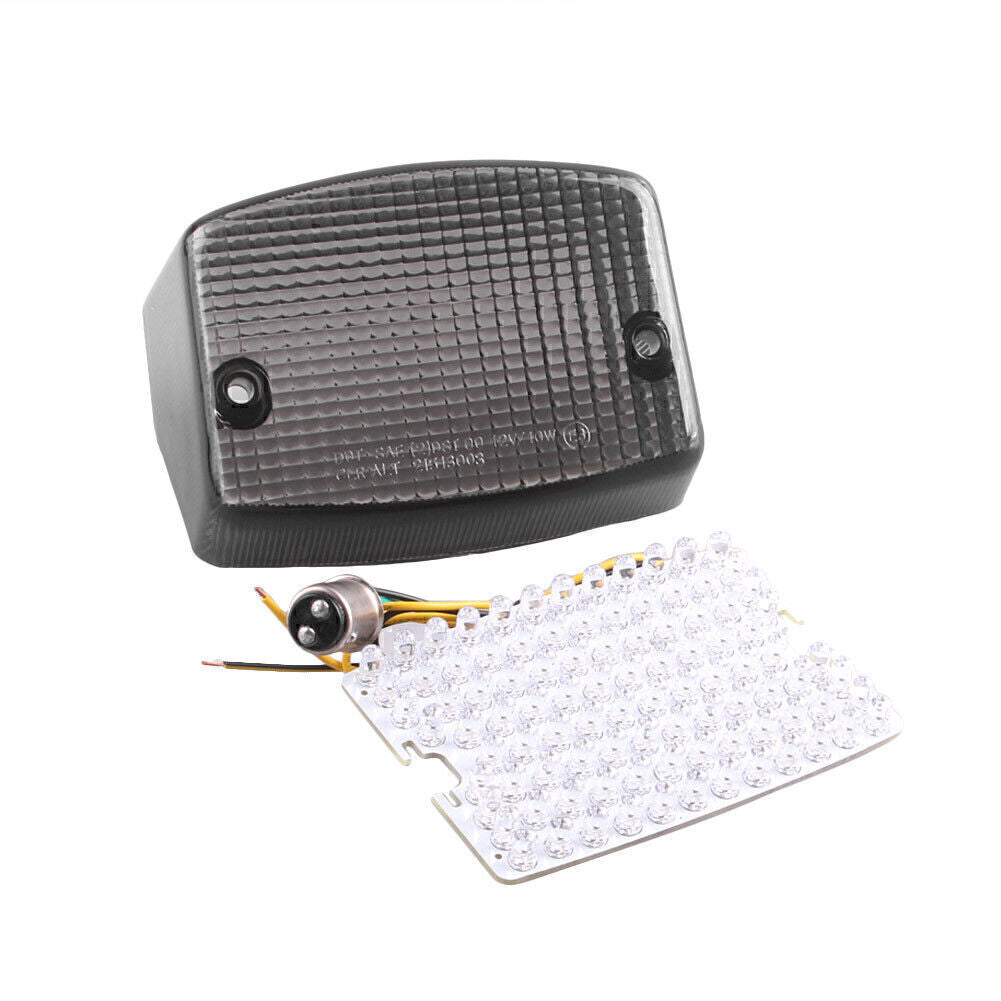 Smoke Integrated LED Tail Light Turn Signals Lamp for KAWASAKI VULCAN 750 86-03