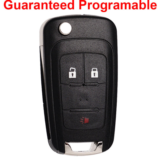 Compatible with 2010, 2011, 2012, 2013, 2014, 2015, and 2016 for Chevrolet Equinox for GMC Terrain Remote Control Keychain