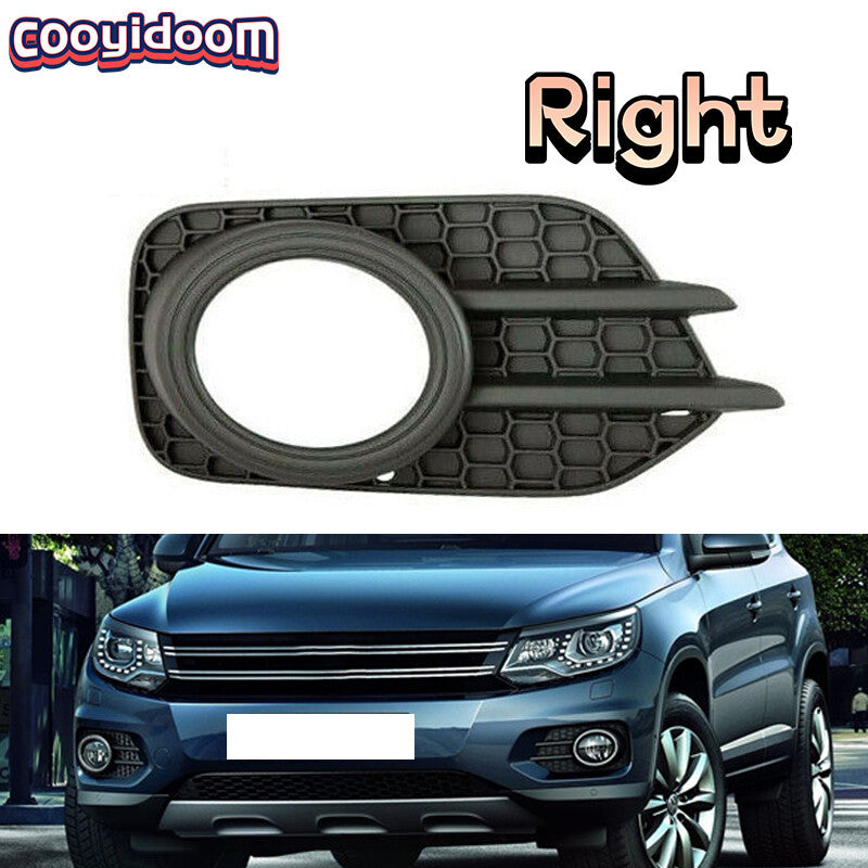 Right fog light driver's headlight cover trim panel applicable to for Volkswagen for Tiguan 2012-2017
