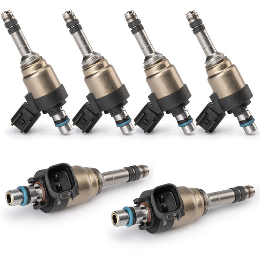 6PCS Fuel Injectors Fit for Hyundai Santa Fe XL 2019 for Kia Sorento 2014 2015-2016