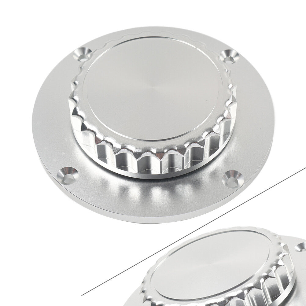 Gas Fuel Tank Cap Oil Tank Petrol Cap Cover Chrome for BMW K1 K75 K100 K1100
