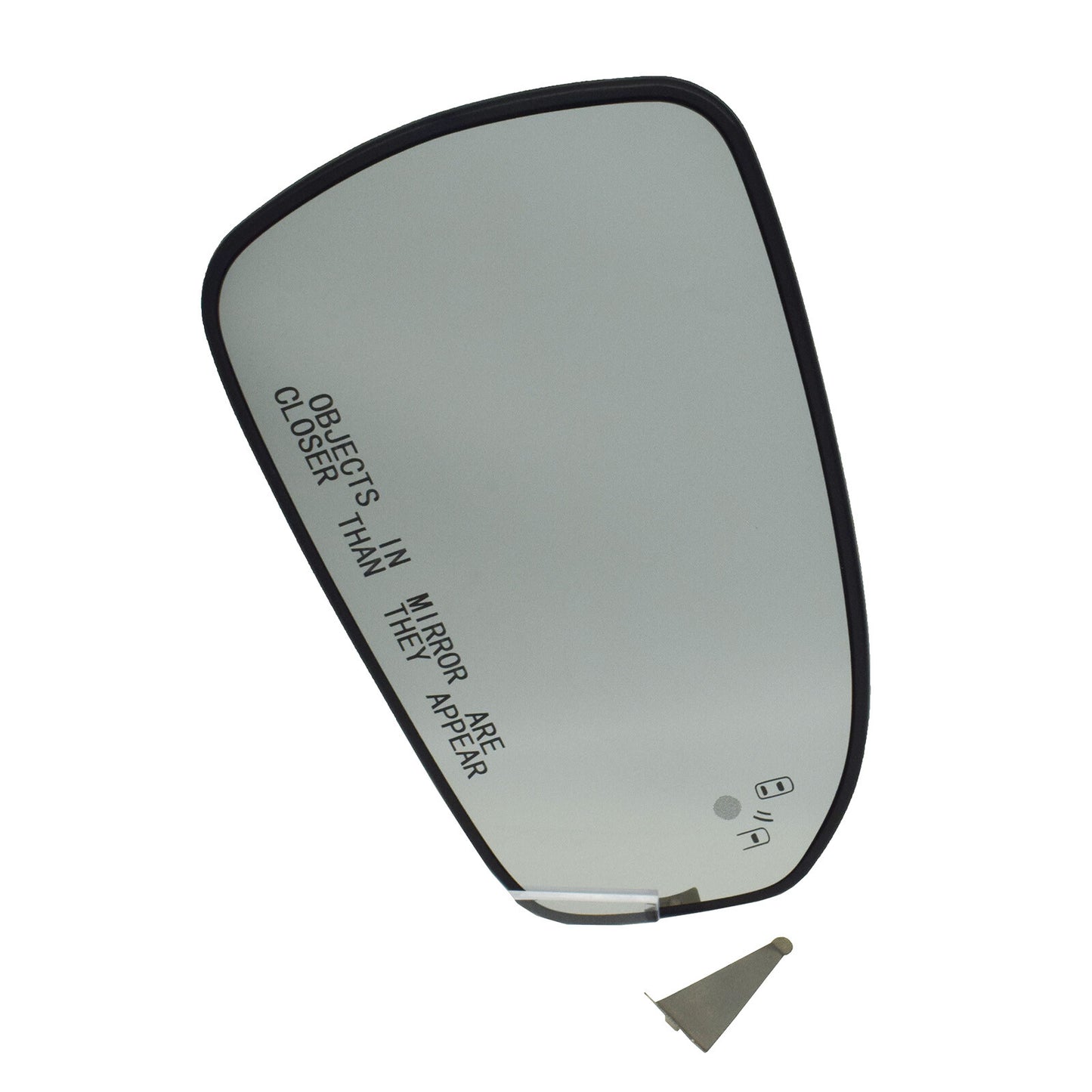Right-side mirror with blind spot monitor and heating for Ford Fusion 2013 - 2020