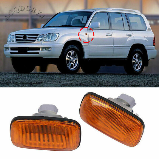 for Lexus LX470 1998-2007 Front Side Fender Marker Turn Light Signal Repair Kit