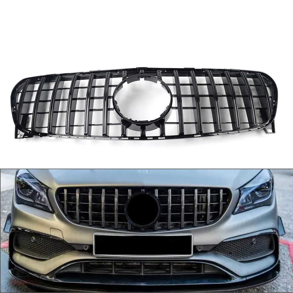 GTR Style Front Bumper Grille for Mercedes-Benz GLA Class X156 GLA200 2017-2020
