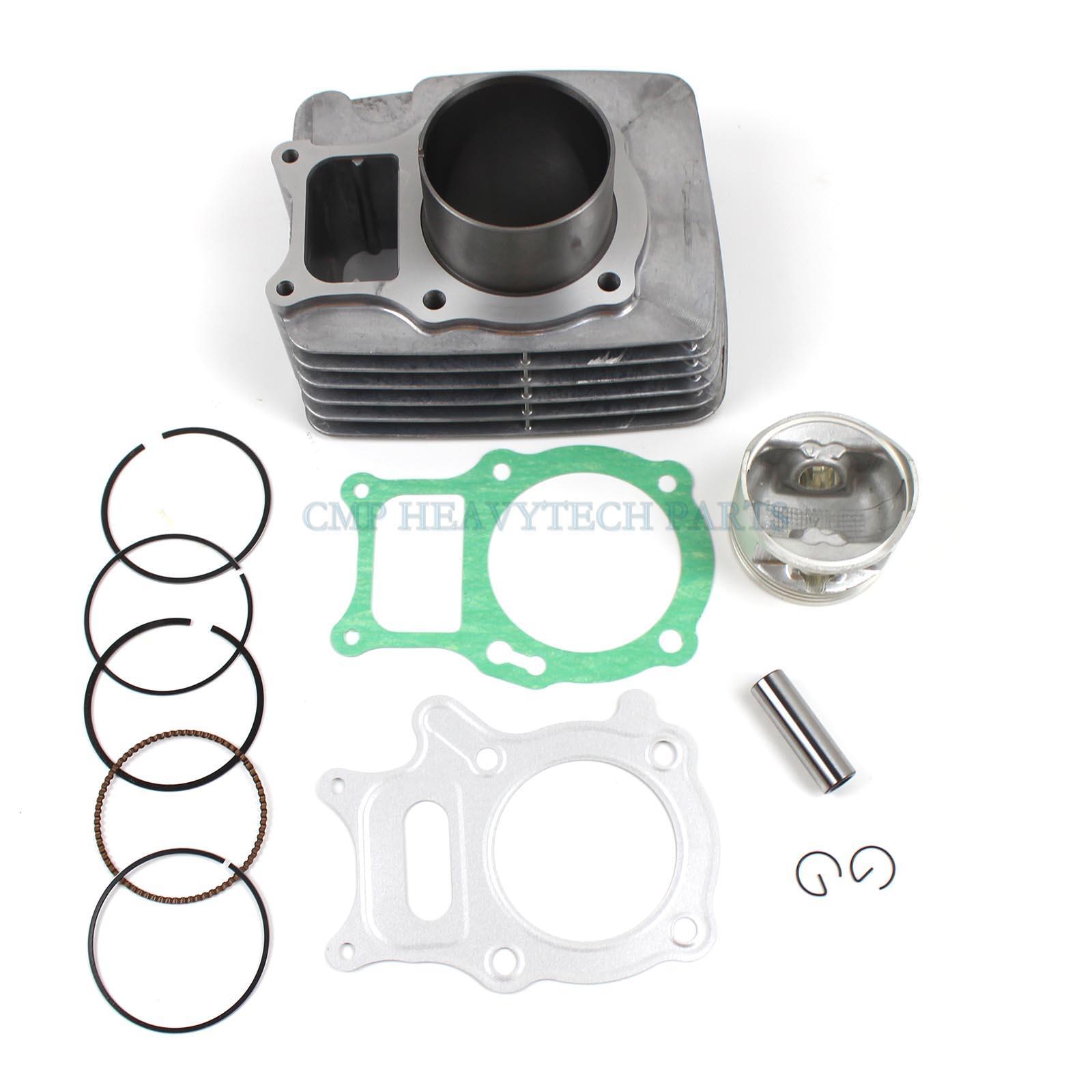 TRX250X Cylinder Piston Top End Kit for Honda Recon Sportrax TRX 250 1997-2019
