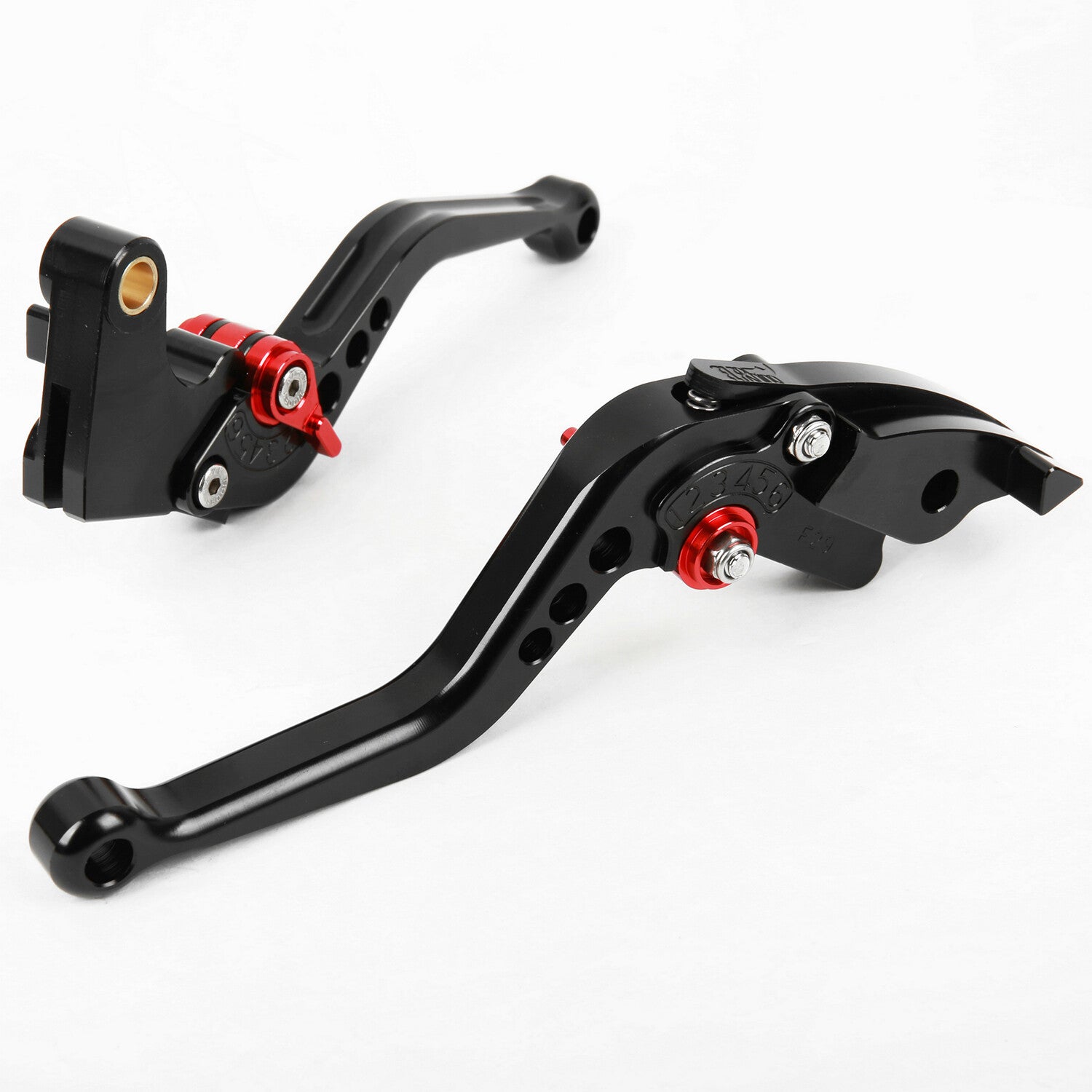 for Honda CBR600RR 2003-2006 2004 2005 Short Clutch Brake Levers Black US Motor