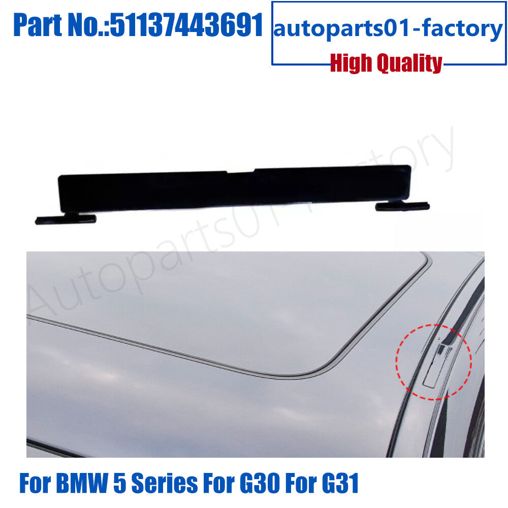 Roof Rack Molding Port Cover Cap for BMW 5 Series For G30 For G31 2018-2023