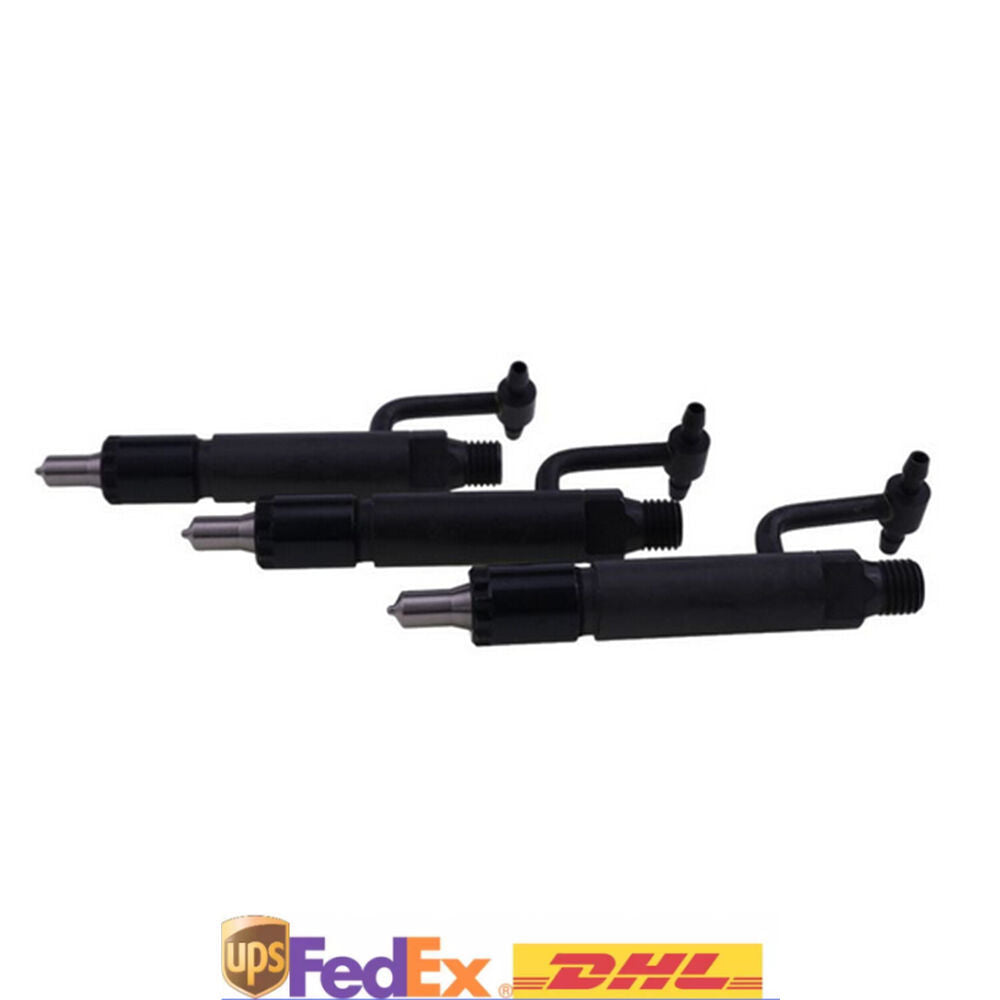 3X Fuel Injector AM877675 729100-53100 For 955 Tractor Yanmar 3TNE84