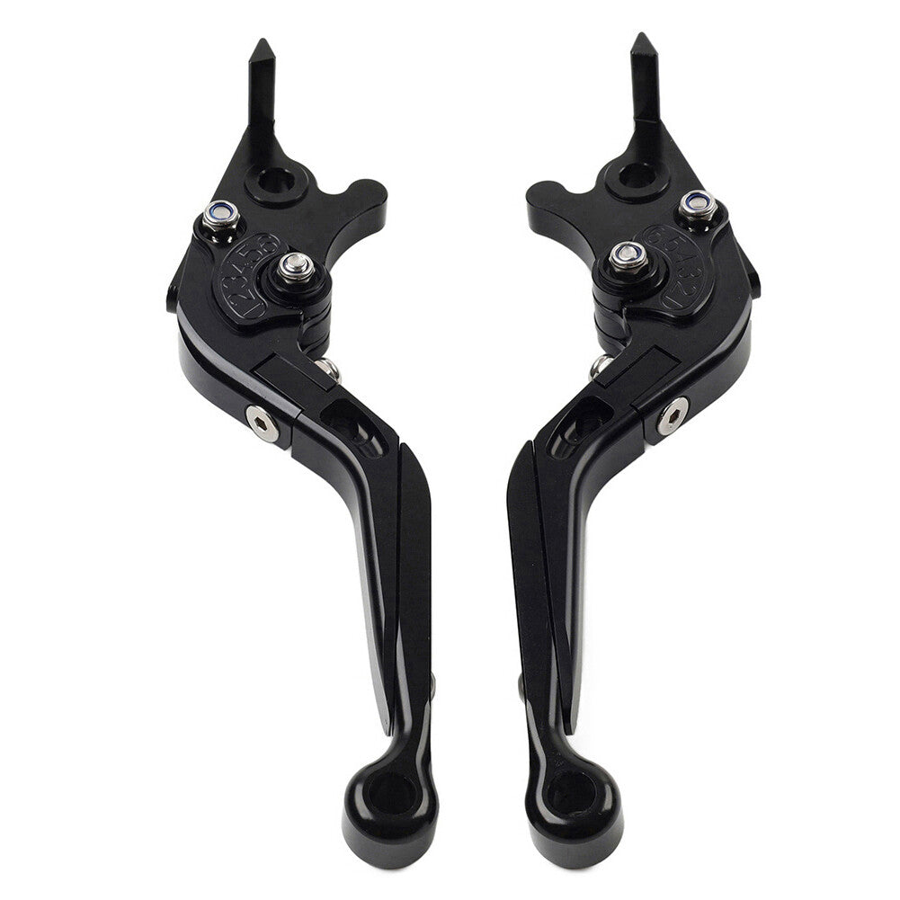 CNC Folding Extendable Brake Clutch Levers for BMW G310R/G310GS 2017-2021 Black