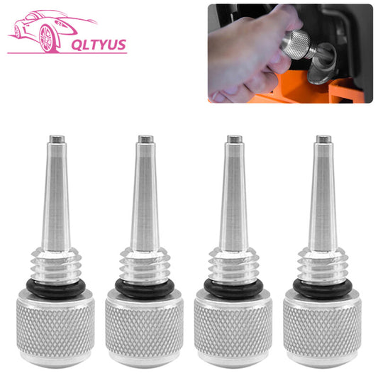 4PC 55201 Magnetic Oil Dipstick M18 x 2.5 For Compatible with WEN 56125i Silver