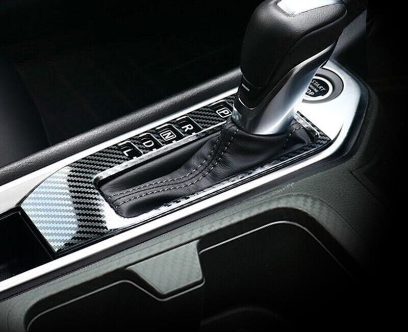 for Nissan Sentra 2020-2024 Carbon Steel Center Console Shift Lever Cover