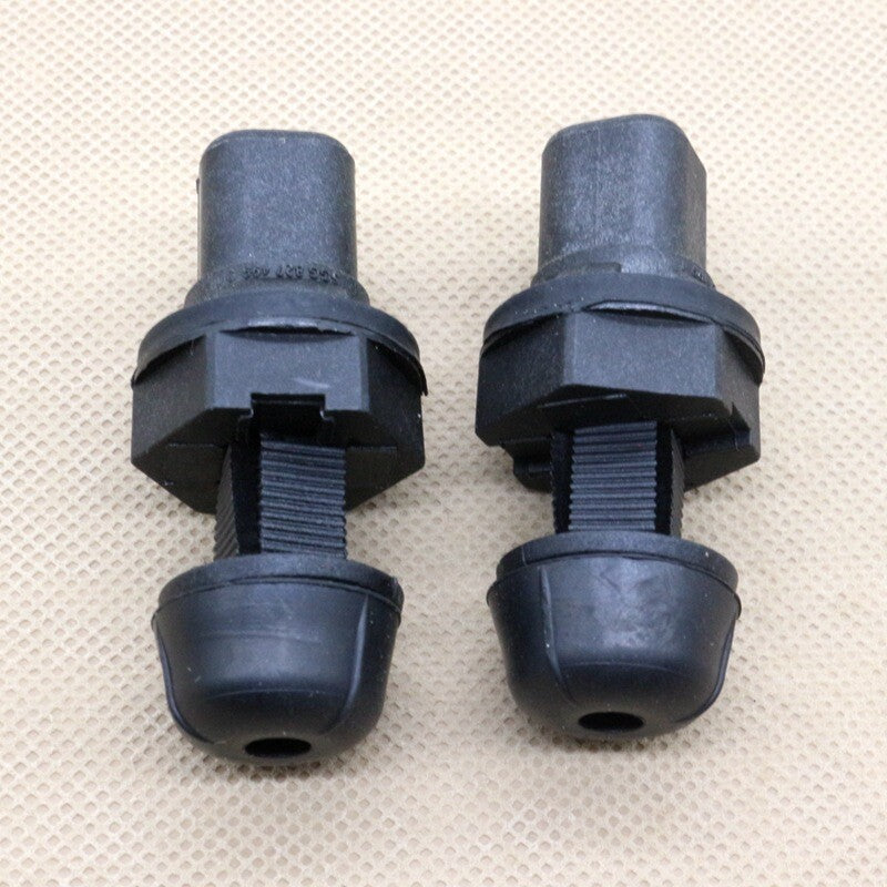2-piece set of trunk lid anti-collision rubber bumpers suitable for Volkswagen for Golf , Polo, Touareg, and for Skoda seats.