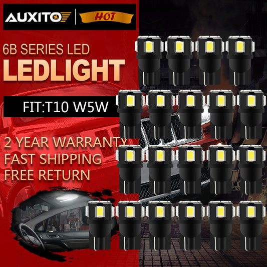 20x Audison T10 194 168 W5W SMD LED White Light