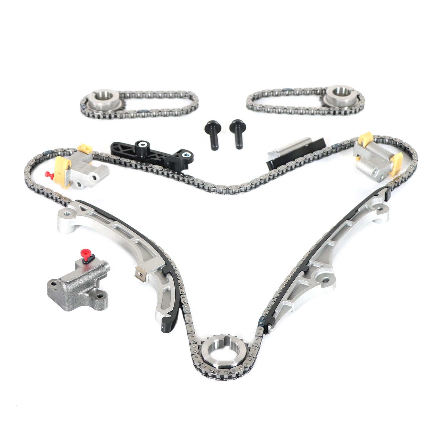 Engine Timing Chain Kit w/ Sprocket for Ford Edge Flex Taurus for Lincoln for Mazda CX-9