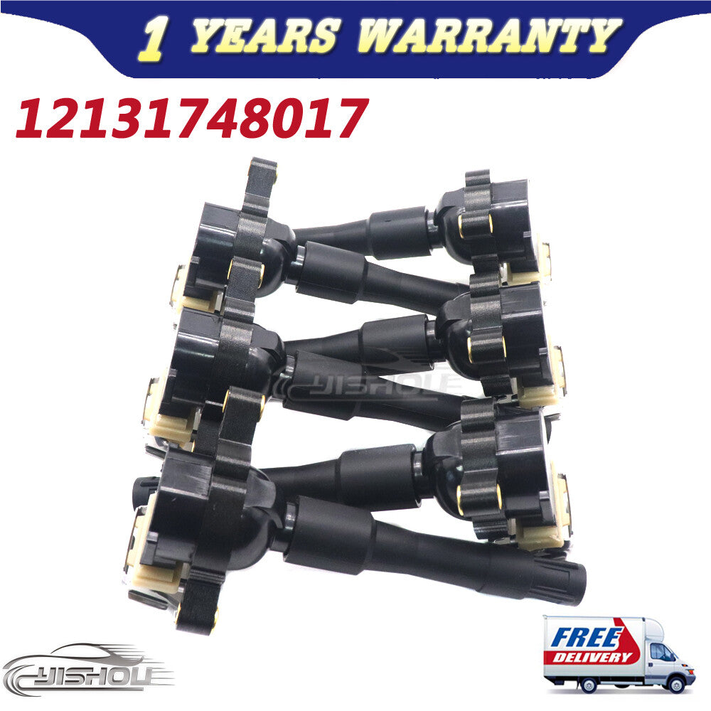 Set of 6 Ignition Coil for BMW E46 E39 X5 Z8 E36 325 330 328 525i 540i M3 UF354