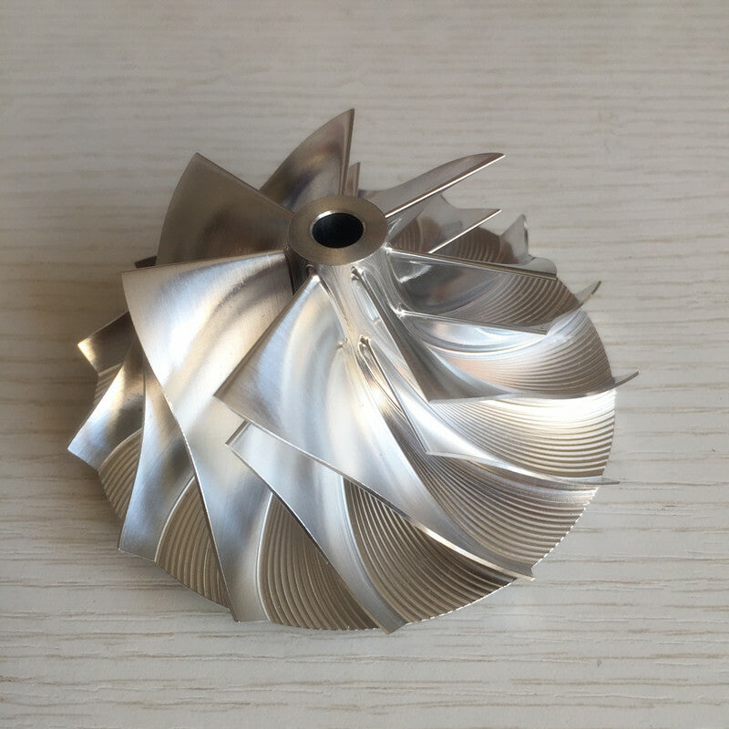 HX40 60.03/85.98mm 7+7 Blade High-Performance Turbine Billet Compressor Wheel
