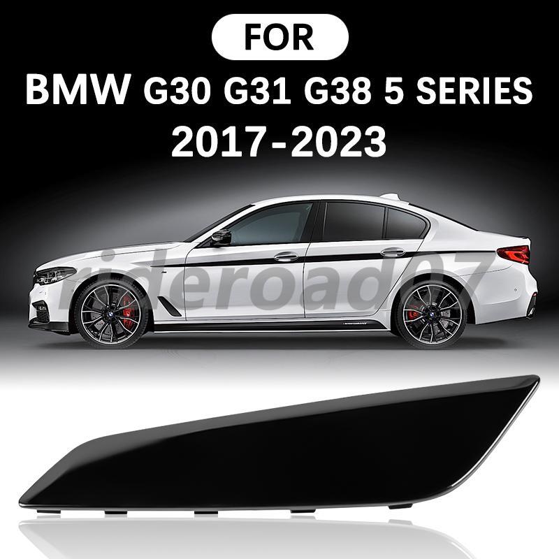 LeftRight Side Pair Gloss Black Fender Duct Trim For 2017-2023 for BMW 5 Series G30