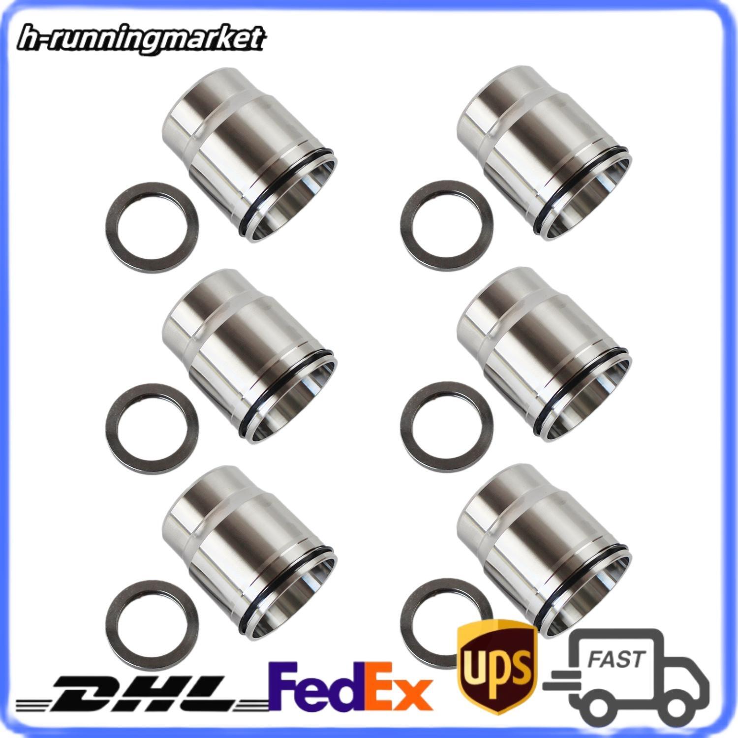 6pcs 3686961 Injector Sleeve Kit Cup Tube W/ Seal For ISX single Cam