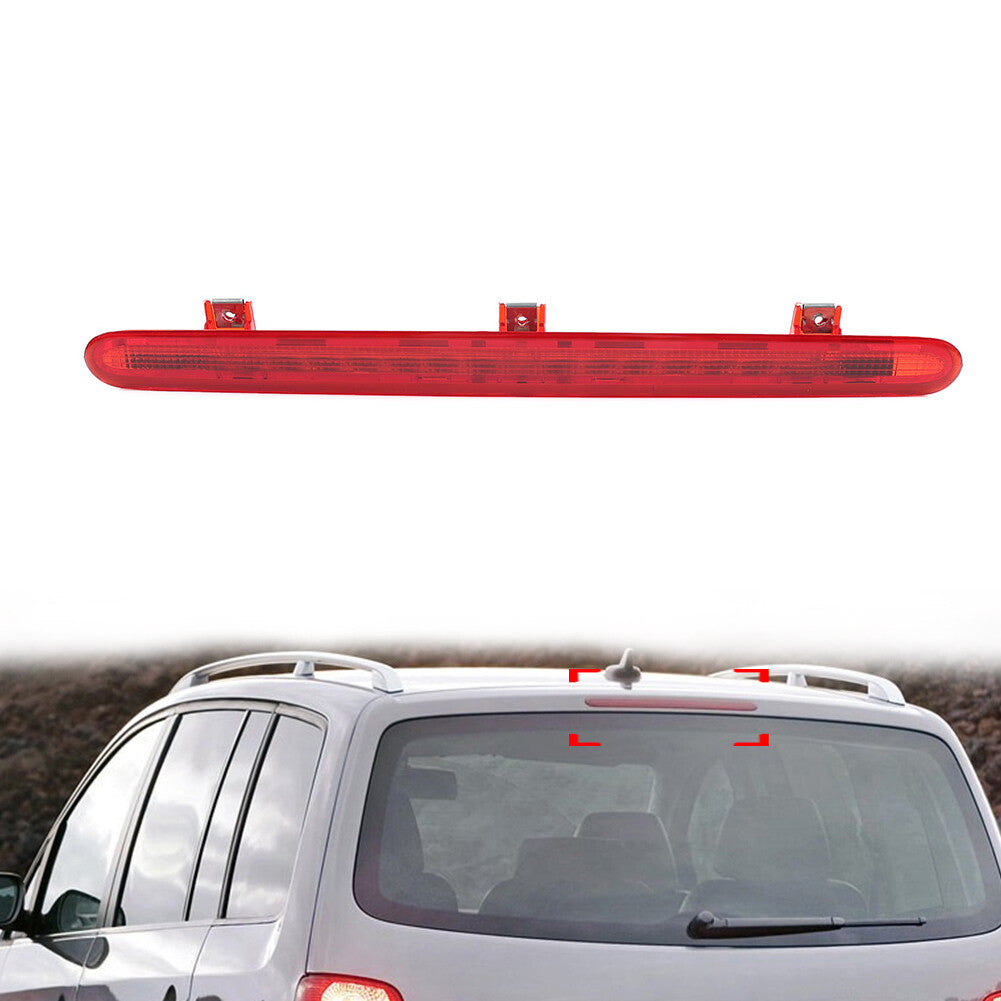 High Level Rear 3rd Brake Stop Light Signal Lamp Red for Volkswagen Touran 03-15