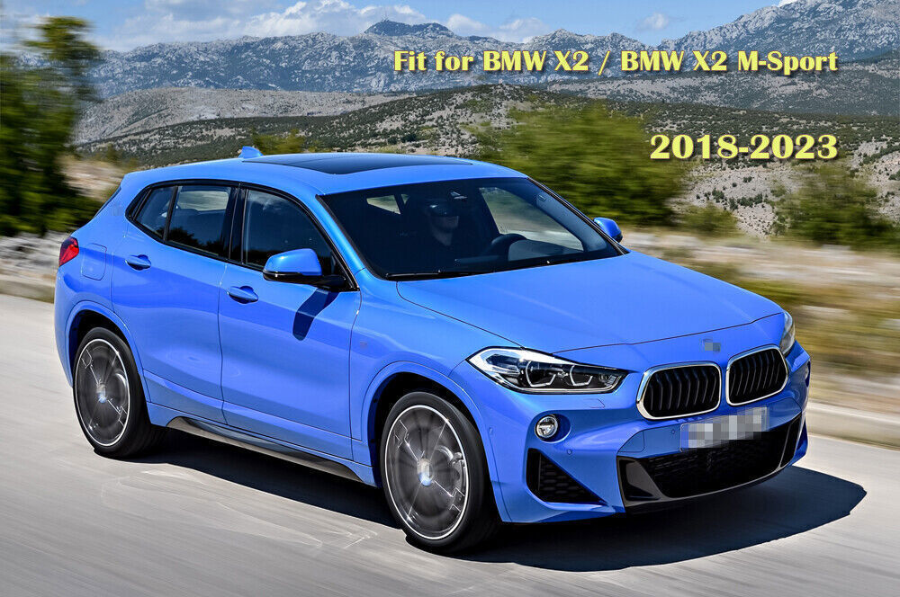 4X Window Deflector Visors Rain Guards Vent Shade for 2018-2023 for BMW X2 28i M35i