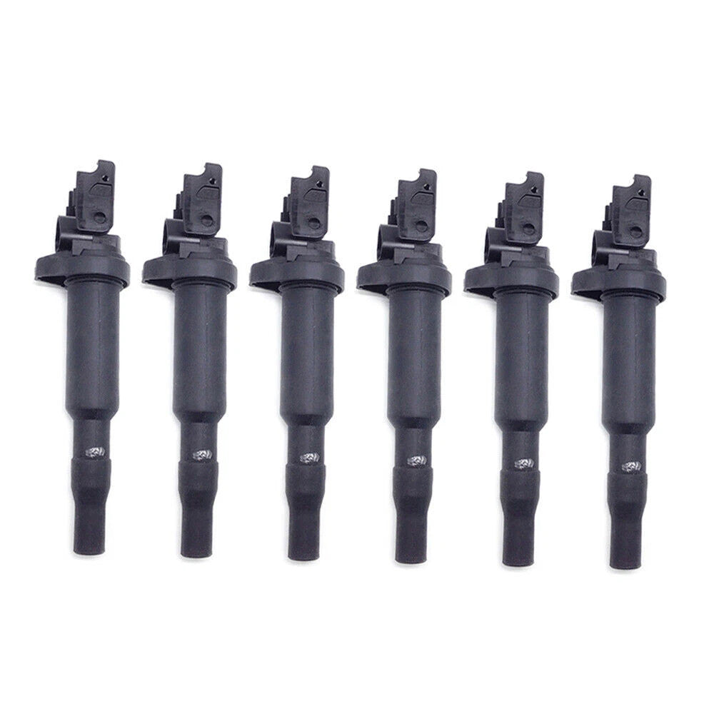 6PCS Ignition Coils Fits for BMW 3 5 Series x3 x5 z4 325i 328i UF592 0221504470