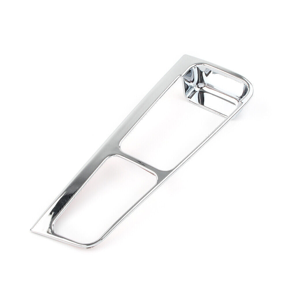 Electronic Handbrake Button Frame Cover Trim Fit for Toyota Alphard 16-20 Chrome ABS