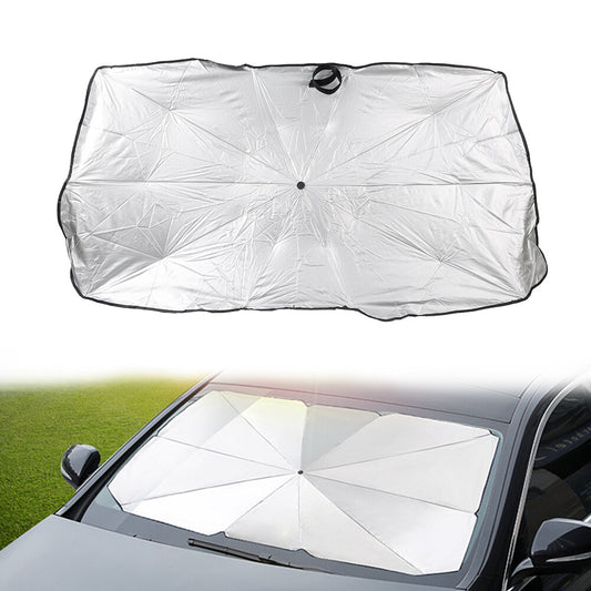 Car Visor Umbrella Windshield Sun Shade Foldable Umbrella Front Window Cover