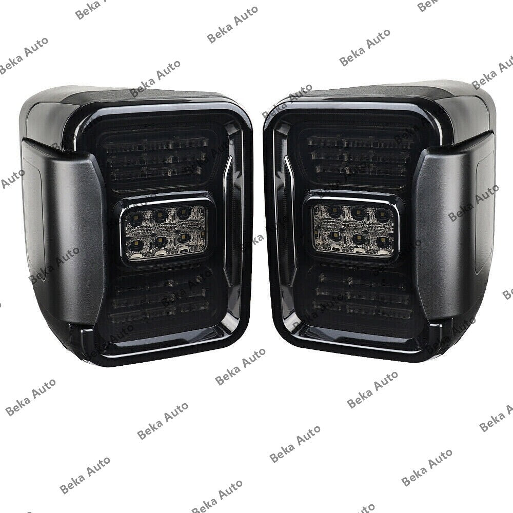 1 pair of for Jeep Gladiator JT 2020 2021 2022 2023 models with LED taillights (left and right).