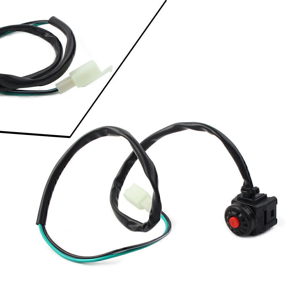 Kill Switch Cutoff Button Red for 50cc 110cc 125cc 150cc PIT Quad Dirt Bike ATV