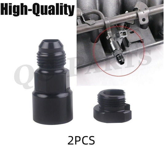 2-Piece AN8 EFI Fuel Connector - 8AN Male to 3/8 Inch Hard Wire Female Original Equipment Manufacturer 644123