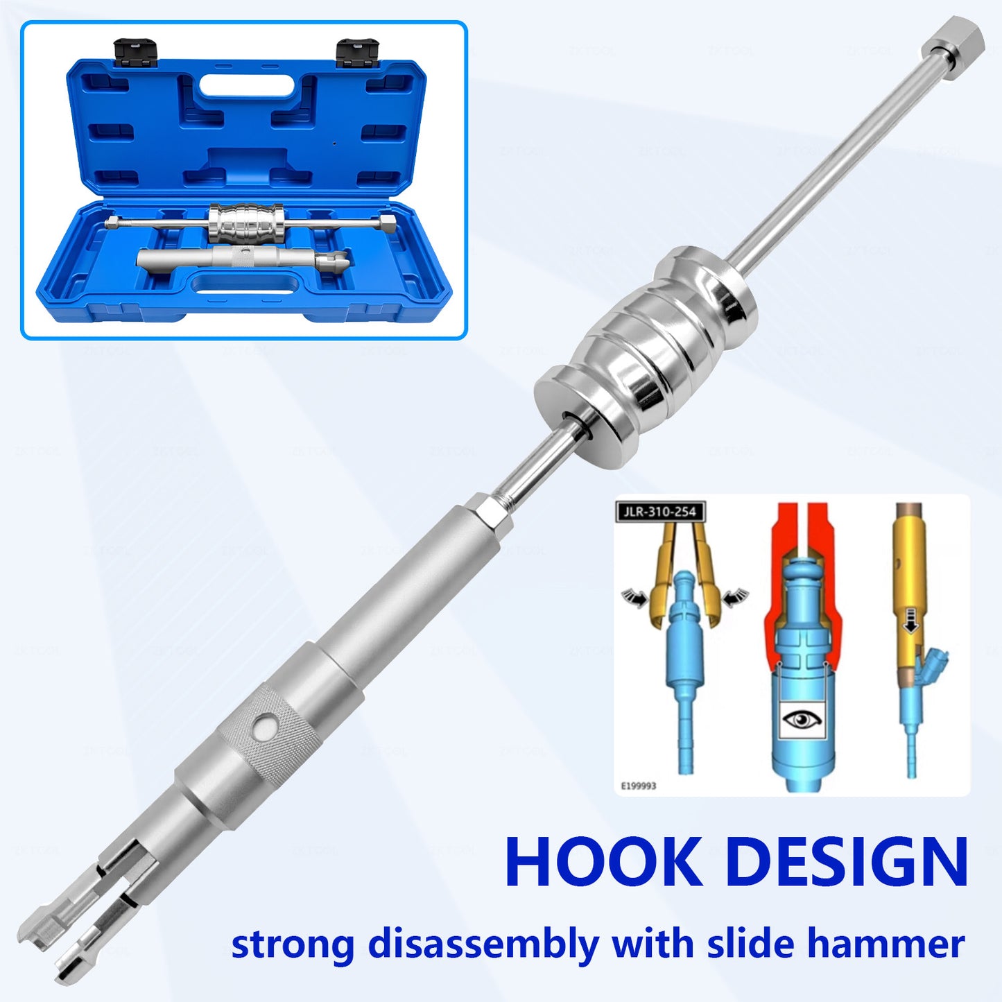 Fuel Injector Tool for Land Rover for Jaguar 2.0 Petrol Diesel Engine JLR-310-254