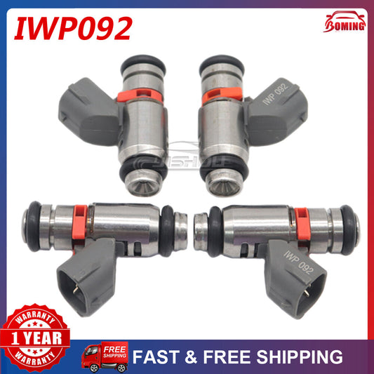 Set of 4pcs New Fuel Injectors IWP092 for Audi for Seat for Skoda for VW for Golf Lupo Polo 1.4L