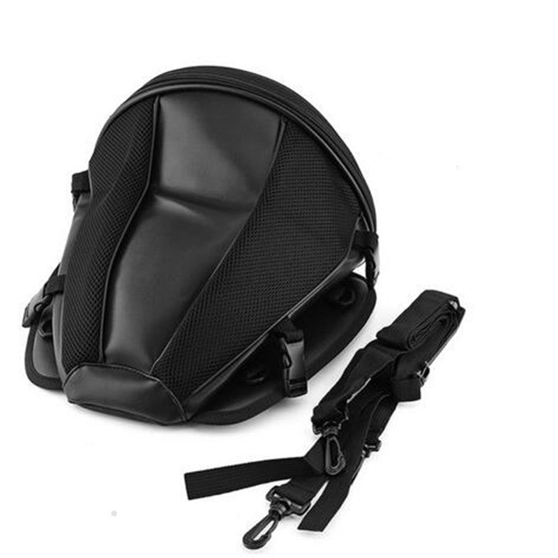 Motorcycle Backpack Tail Bag Back for Seat Storage Carry Hand Shoulder sport riding