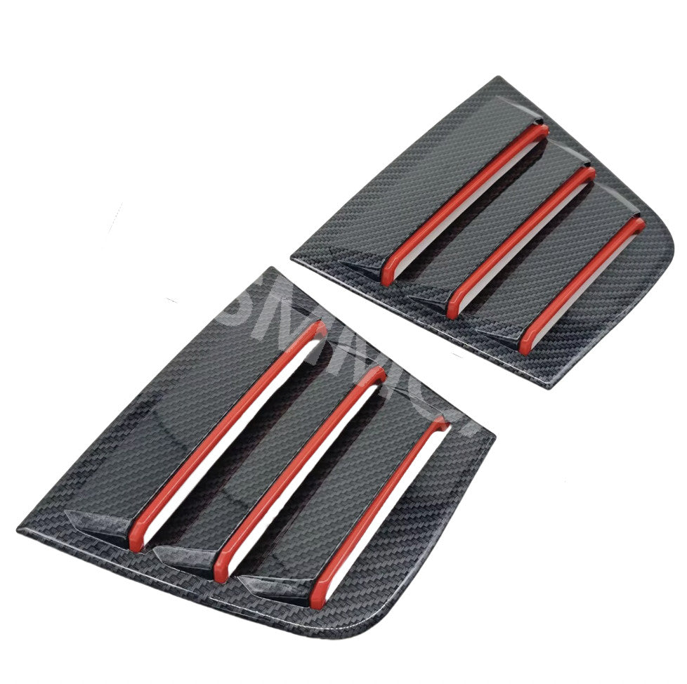 Rear Side Window Blinds Louver Cover Fit for Dodge Charger 2011-2021 Accessories