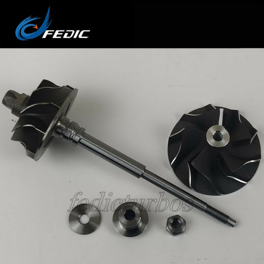 Turbo shaft and wheel 53149887018 for VW T4 Transporter 2.5 TDI AJT AYY ACV AUF
