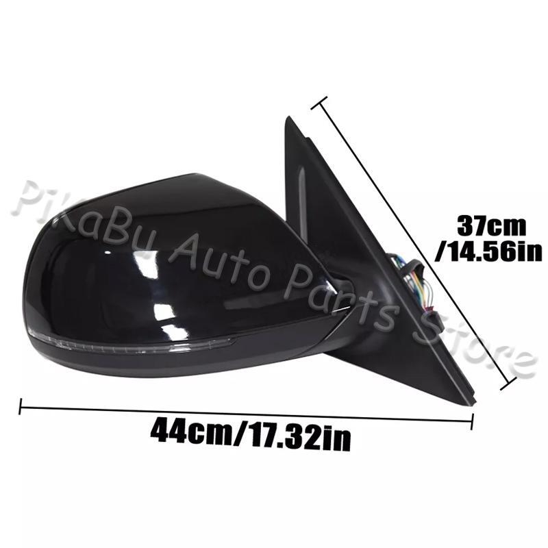1X Left Side Door Mirror Turn Signal Heated SWA 11-PIN for Audi Q5 8RB 2009-2014