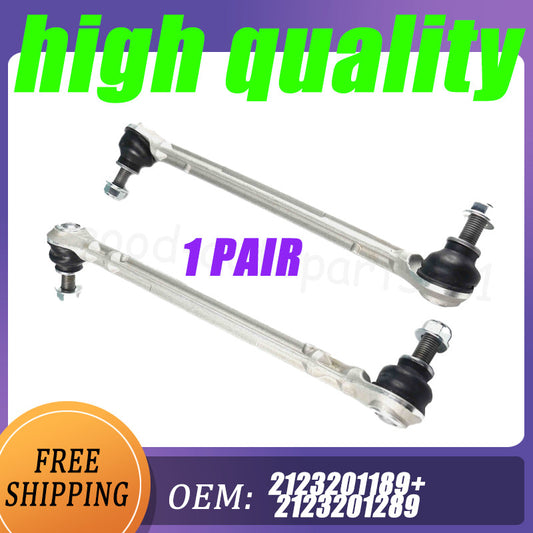 1 pair of L + R front rocker stabilizer end chains for Mercedes-Benz W212 E-Class RWD