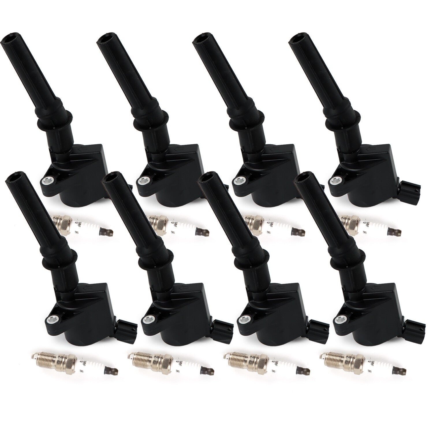 8PCS Set Ignition Coil DG508 Spark Plug SP479 for Ford F150 4.6 5.4L