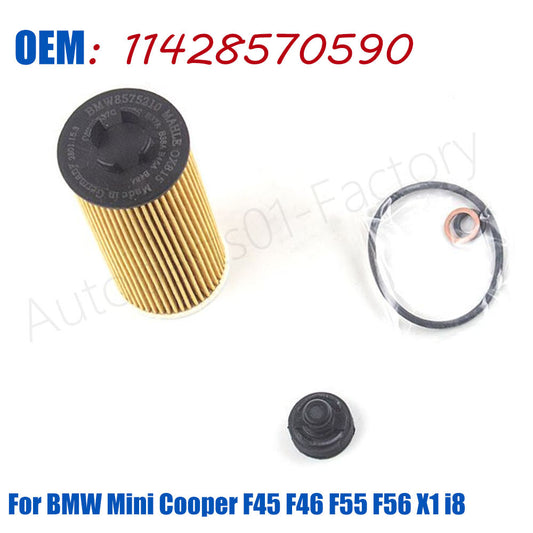 11428570590 Engine Oil Filter for BMW for Mini Cooper F45 F46 F55 F56 X1 i8