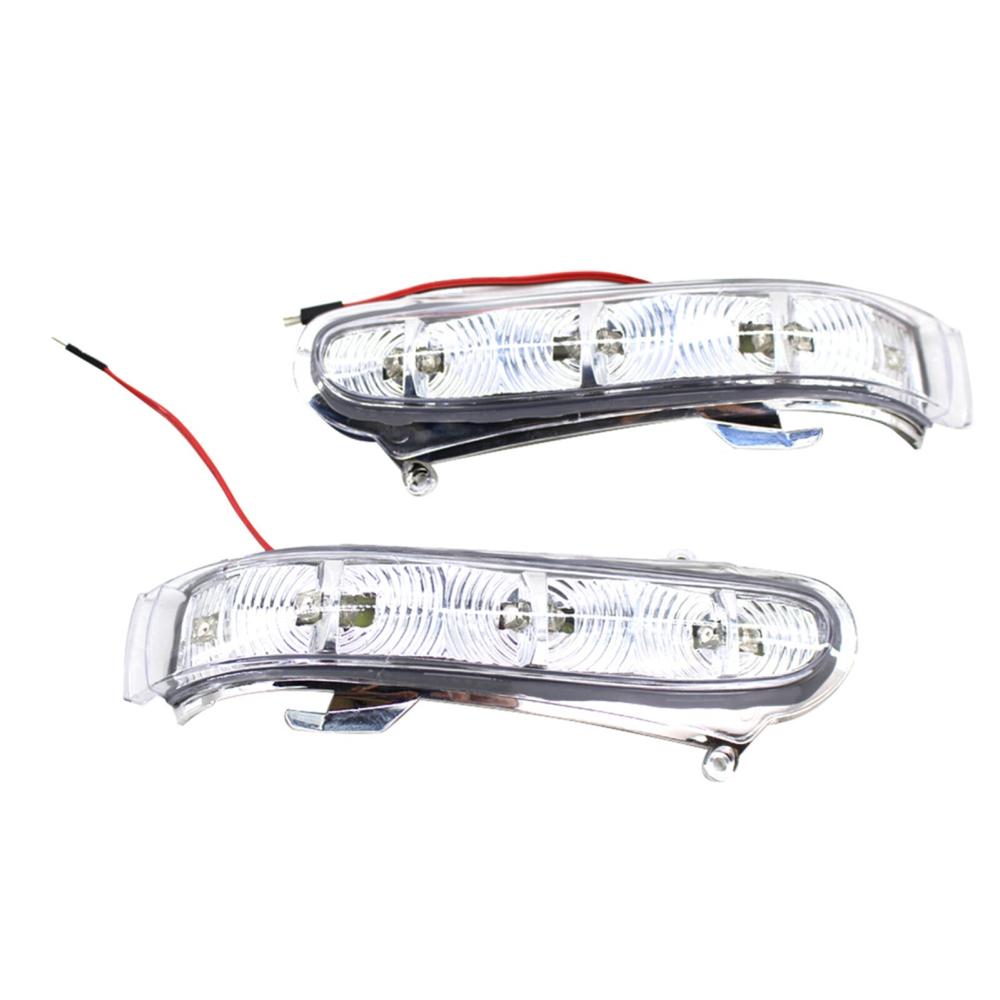Plastic LED Side Mirror Turn Signal Light for Mercedes-Benz W220 S320 1999-2002