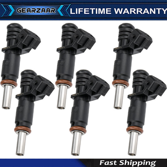 6pc Fuel Injector 7531634 for BMW 328i 330i 525i 528i 530i X3 X5 Z4 13537531634