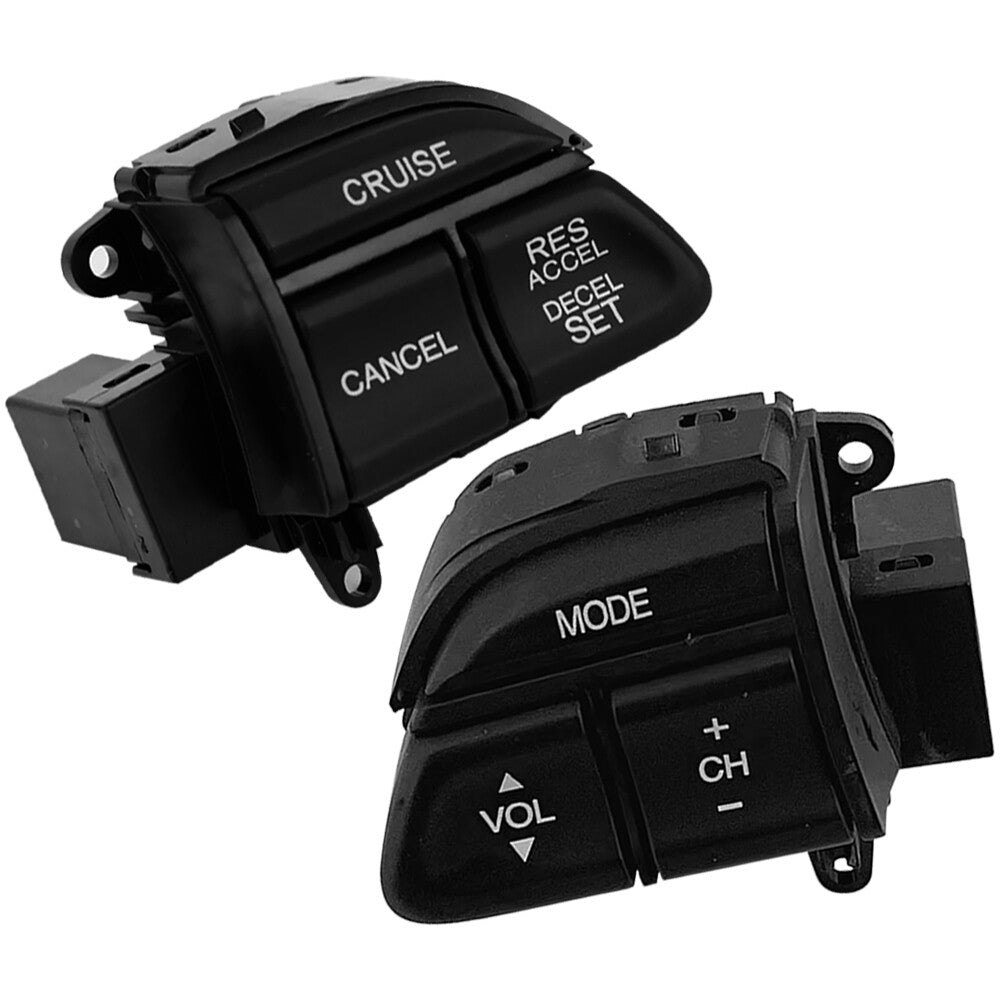 2Pcs Steering Wheel Cruise Control Switch Button for Accord Odyssey Crosstour