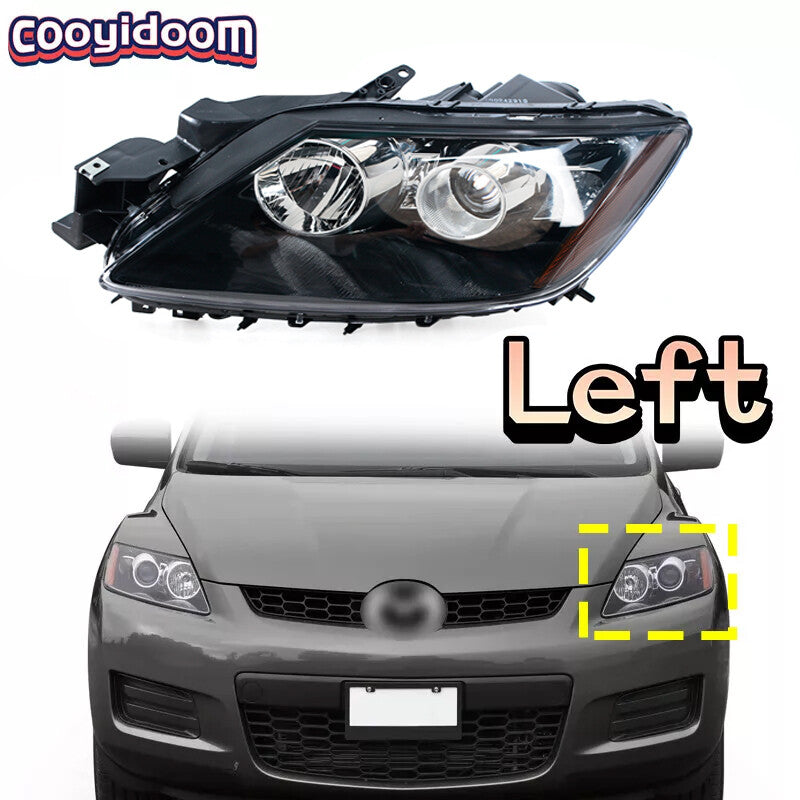 1 left halogen headlight for Mazda CX-7 2007-2011, halogen EH44510L0G