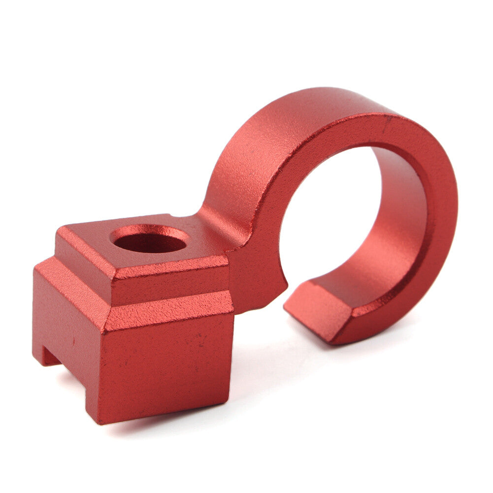 Red CNC Billet Front Brake Hose Line Clamp Guide for Suzuki DRZ400SM 2005-22