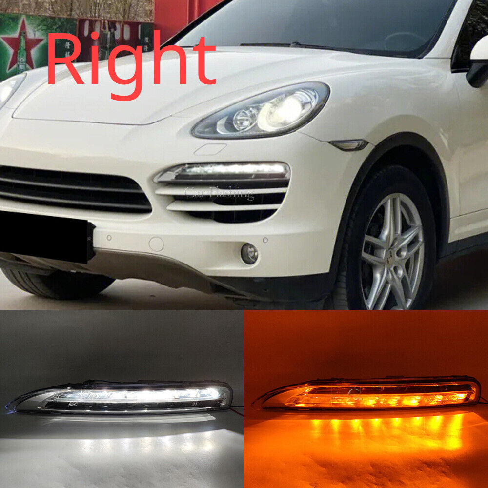 Front Bumper Daytime Running Light DRL LED Fog Lamp Fit for Porsche for Cayenne 2011