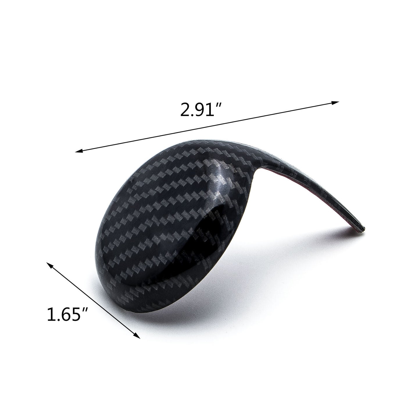 for Toyota RAV4 2013-2018 Carbon Fiber Style Inner Gear Shift Knob Cover Trim