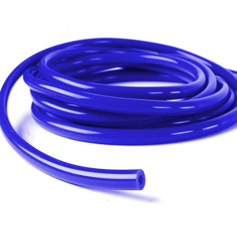 Car Silicone Vacuum Tube Coolant Hose Silicone Tubing Intercooler Pipe 4mm Blue