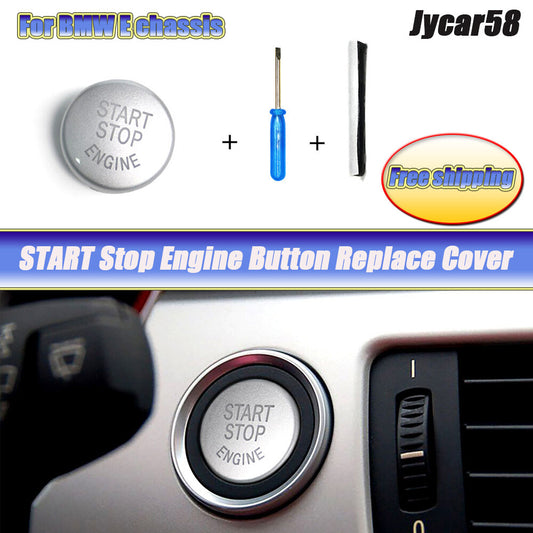 for BMW X1 X5 E70 X6 E71 Z4 E89 3 5 Series E90 Engine Start Stop Switch Cover