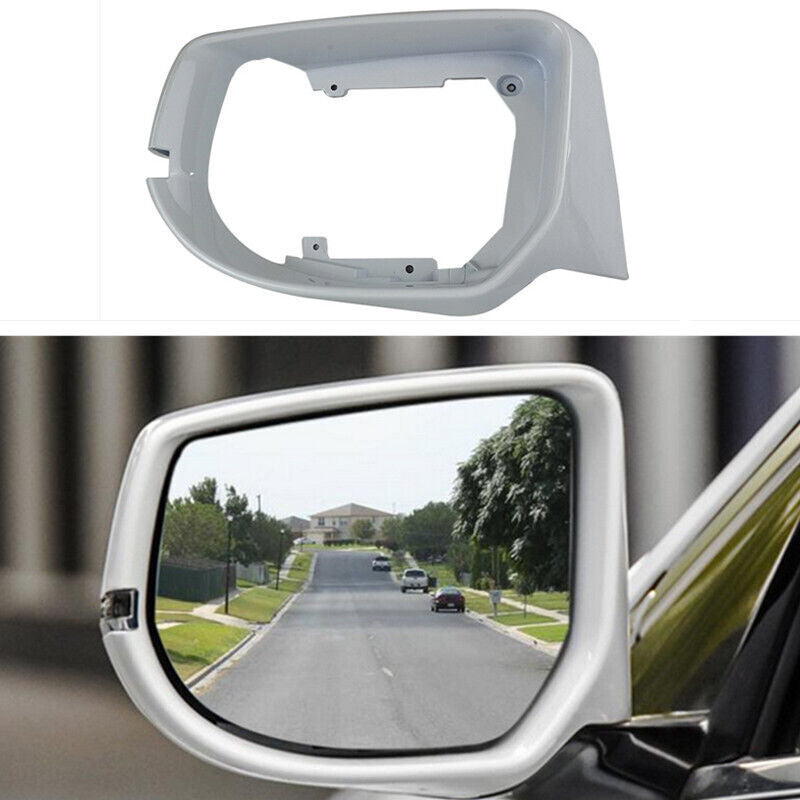 Left Side White Rear View Side Mirror Housing for Cadillac XTS 2013 2014-2018